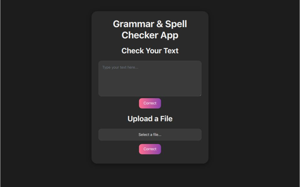 Grammar & Spell Checker